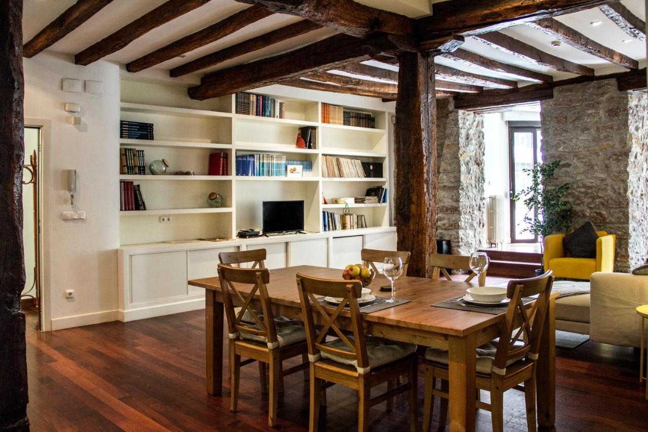Central, Spacious And Authentic Family Apartment San Sebastián Exterior foto